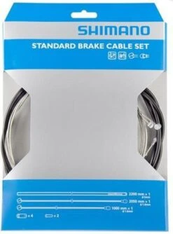 Shimano RVS MTB Remkabelset