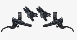 Shimano XT M7100 BL-M8100/BR-M7100 Schijfremset-voor & Achter