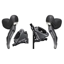 Shimano GRX RX810 Disc Shifterset Incl. Remklauwen-2x11sp