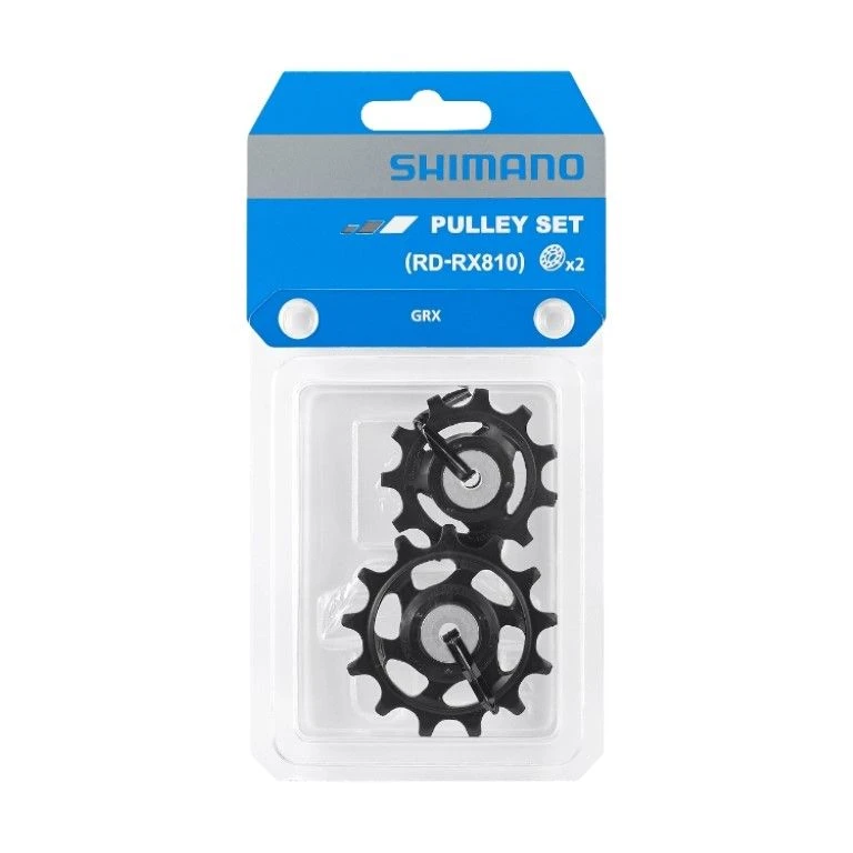 Shimano GRX RD-RX810 11sp Derailleurwieltjes-Zwart 2 Shimano GRX RD-RX810 11sp Derailleurwieltjes-Zwart - Afbeelding 2